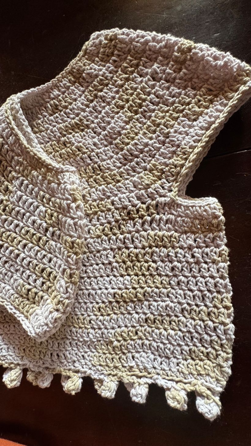 Mi proyecto del curso: Crochet: diseña prendas y patrones con tejido circular 2