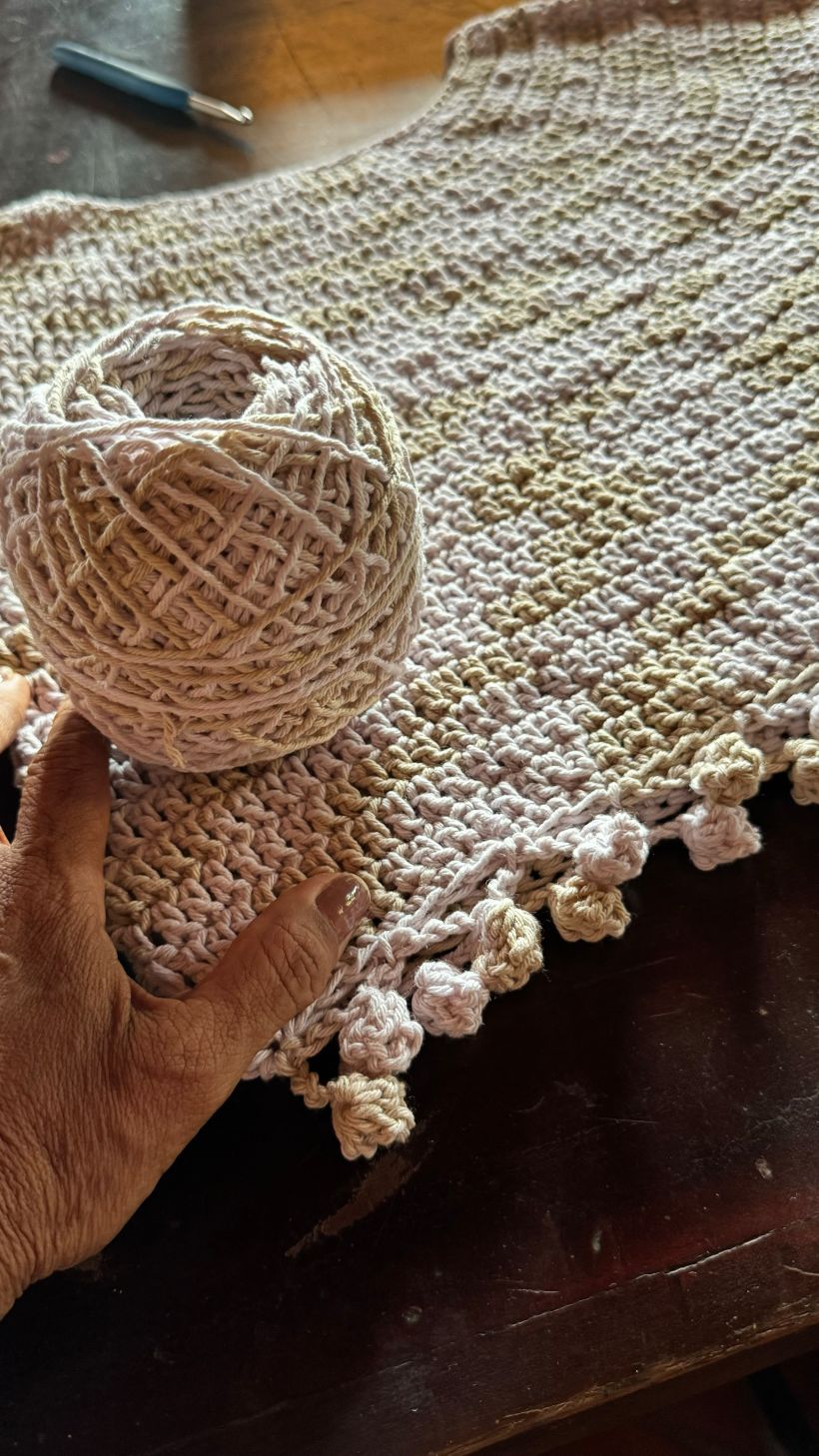 Mi proyecto del curso: Crochet: diseña prendas y patrones con tejido circular 5