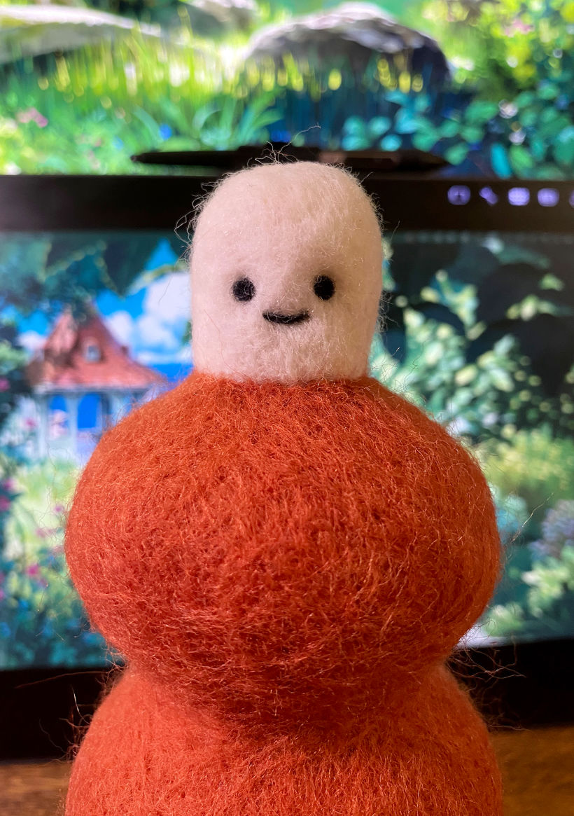 My project for course: Art Toy Creation: Needle Felting Technique 1