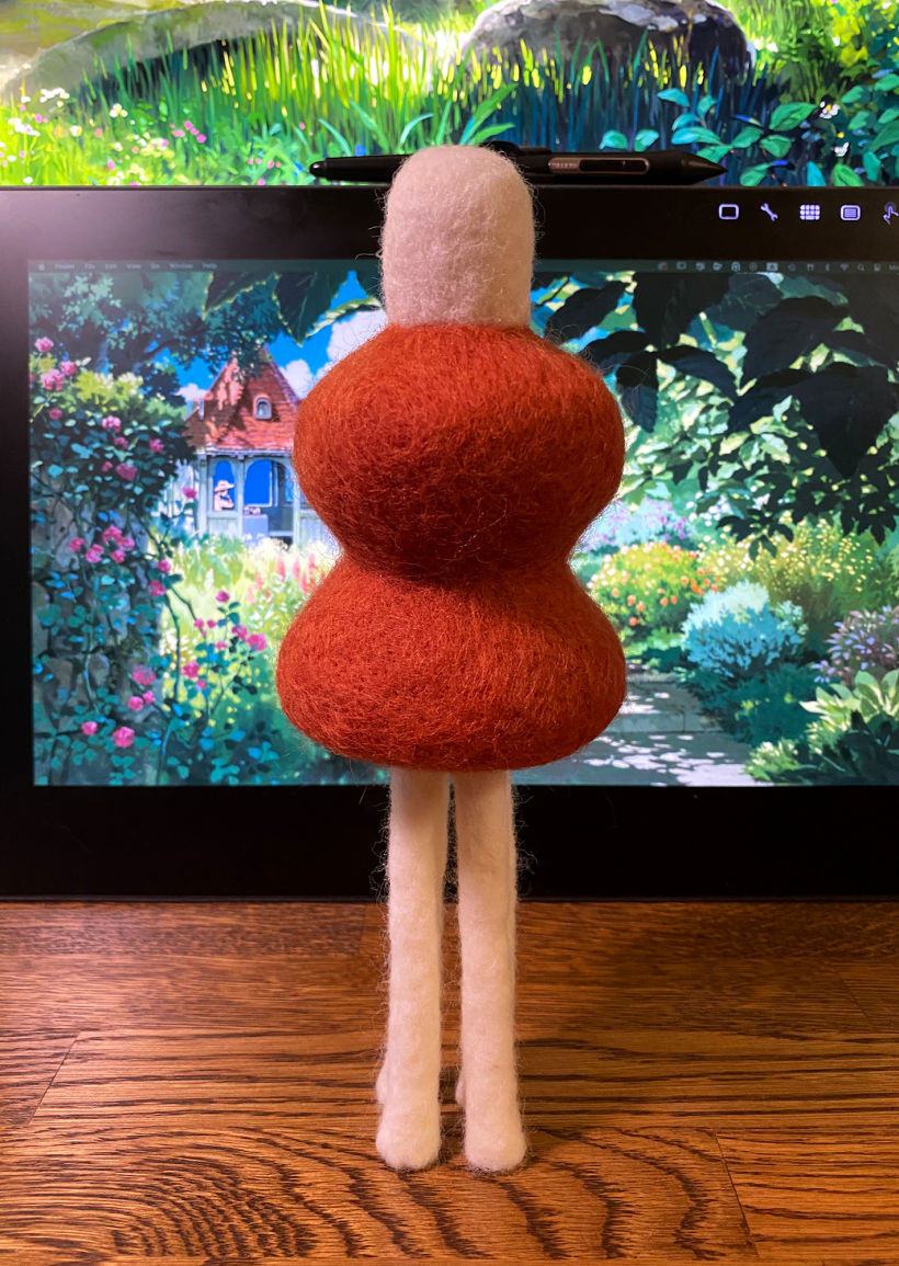 My project for course: Art Toy Creation: Needle Felting Technique 3