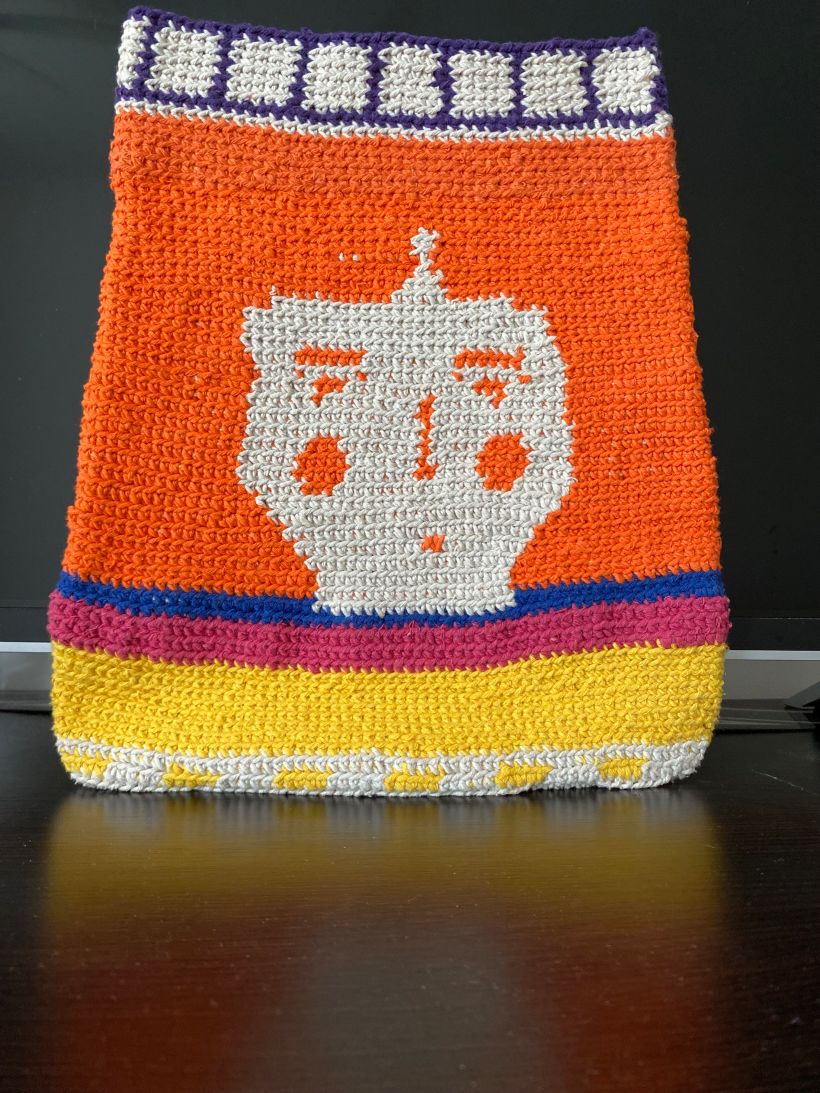 Mi proyecto del curso: Tapestry: técnica de crochet para dibujar con hilos 1