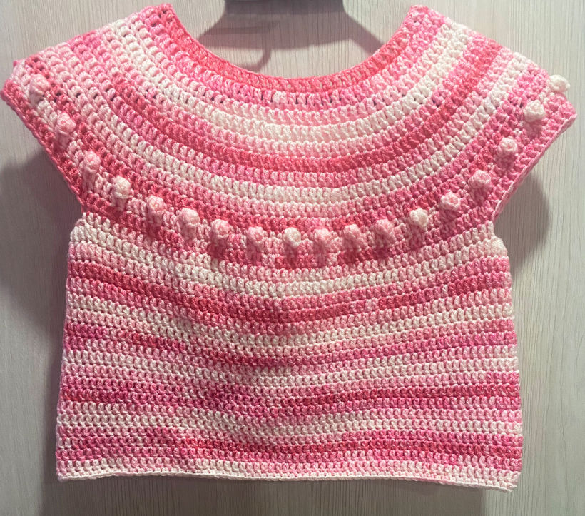 Mi proyecto del curso: Crochet: diseña prendas y patrones con tejido circular 1