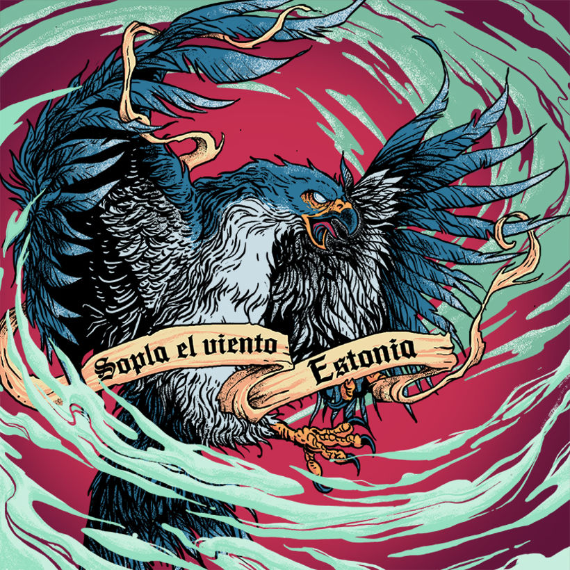 ESTONIA (Single art + gig poster) 2