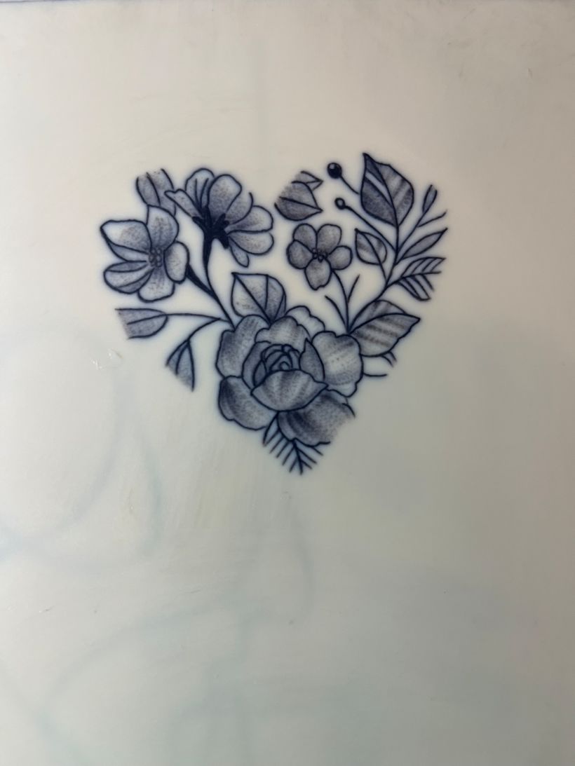 Il mio progetto del corso: Tatuaggio botanico con puntinismo 1
