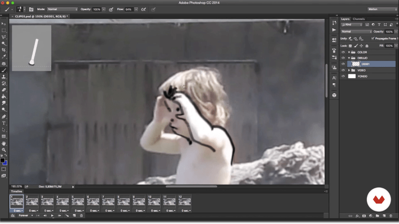 How to Make a Rotoscope Animation in Photoshop | Domestika