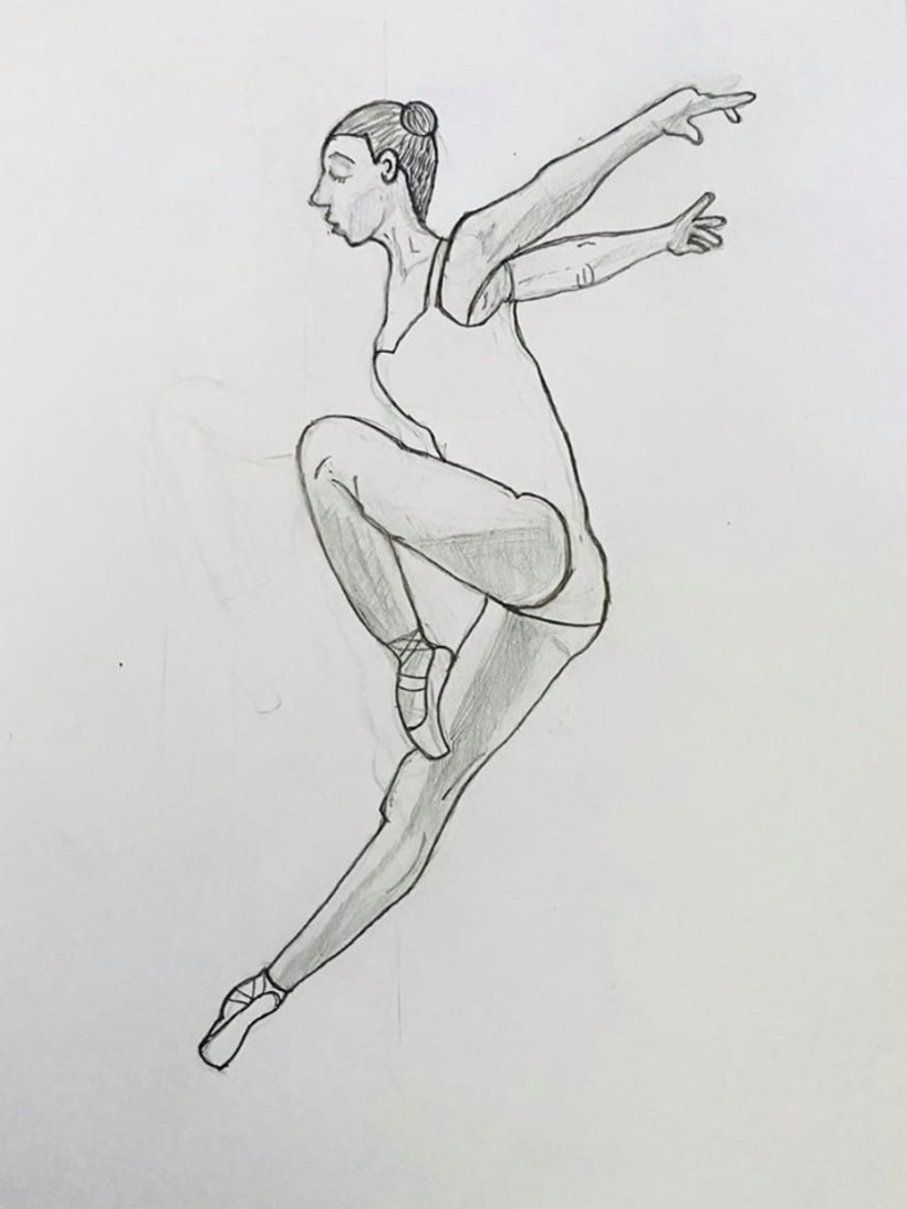My project in Figure Drawing for Beginners course | Domestika