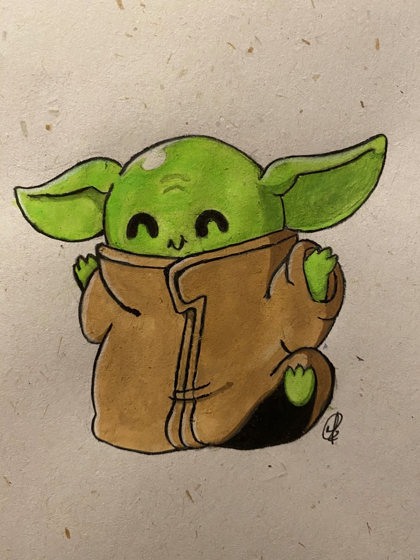 Bebé Yoda | Domestika