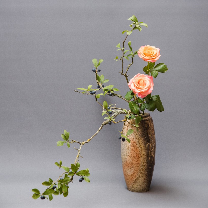 O que é a arte de arranjos florais Ikebana? 16