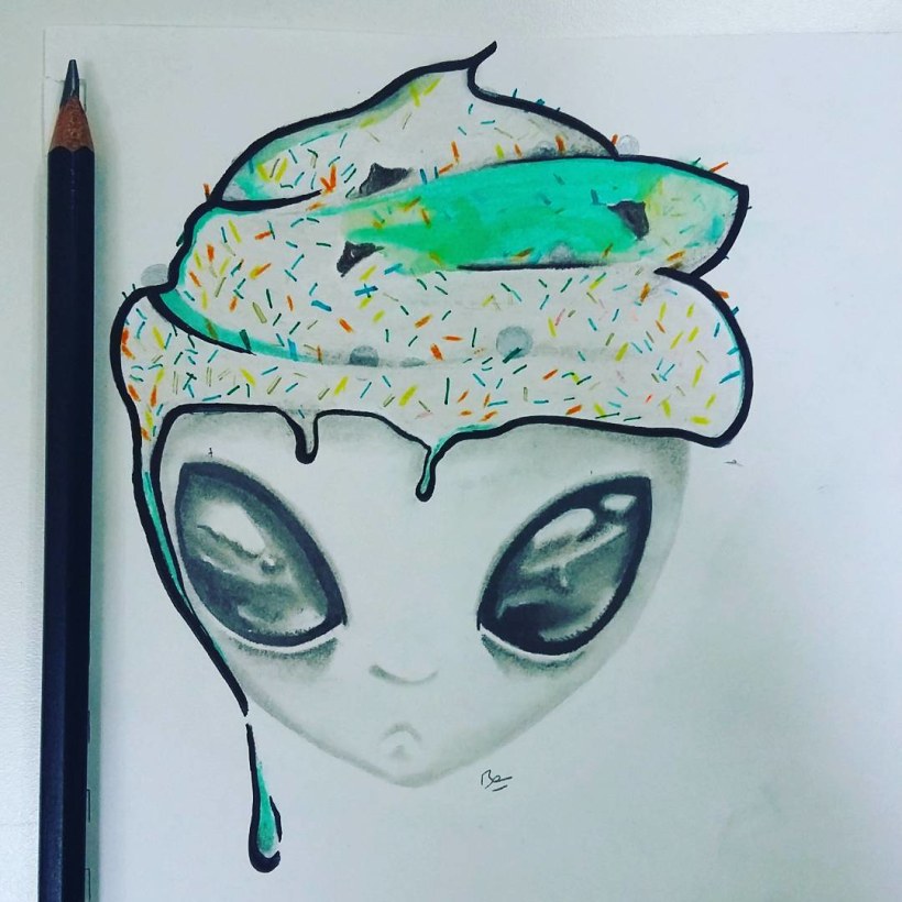 Mis aliens | Domestika