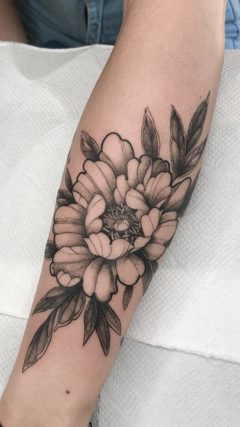 Tatuajes florales | Domestika