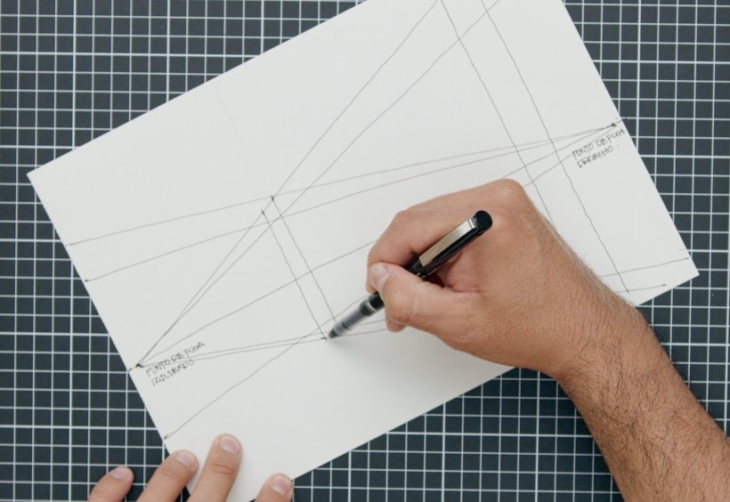 Qué es la perspectiva arquitectónica y cómo puedes dibujarla? | Domestika