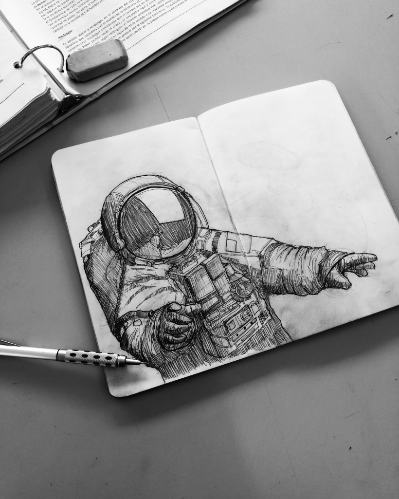 Astronauta perdido | Domestika