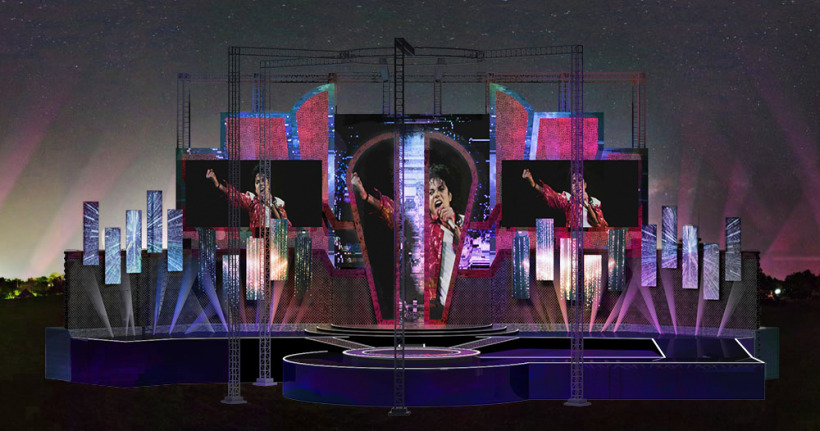Download Concert Stage Design For Michael Jackson S Thriller Tour Domestika