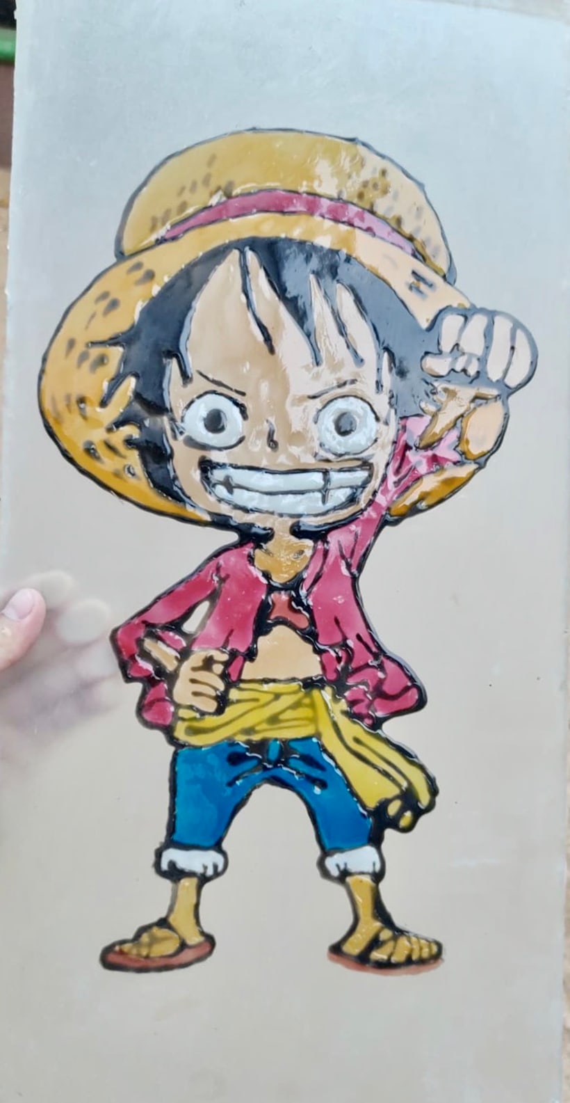 Vitral manga Luffy sử dụng bề mặt kính để tạo ra các bức tranh mang tính nghệ thuật cao. Hình ảnh nhân vật Luffy trong One Piece được chuyển đổi thành một tác phẩm đầy màu sắc và sáng tạo. Hãy cùng trải nghiệm sự pha trộn giữa manga và nghệ thuật trên trang vẽ này!