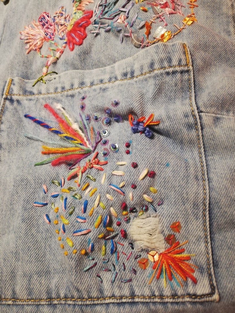 Embroidery and Accessories Customization course: embellishing a simple ...