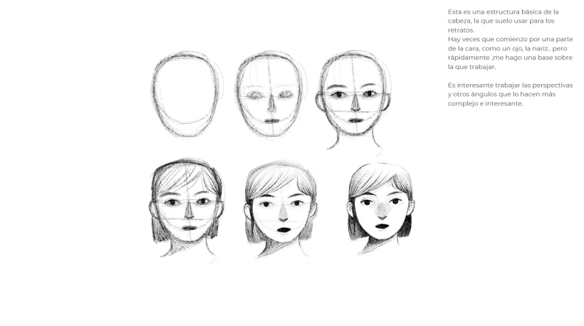 Térmico principal Frenesí Descarga gratis una guía para aprender a dibujar poses y caras | Domestika