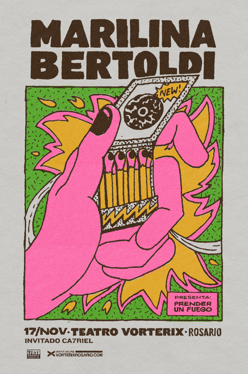 Marilina Bertoldi Poster | Domestika