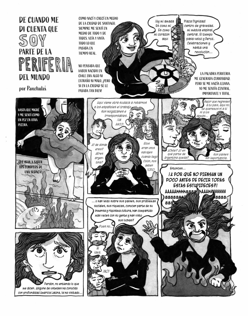 Historietas En Revista Brígida Domestika 9225