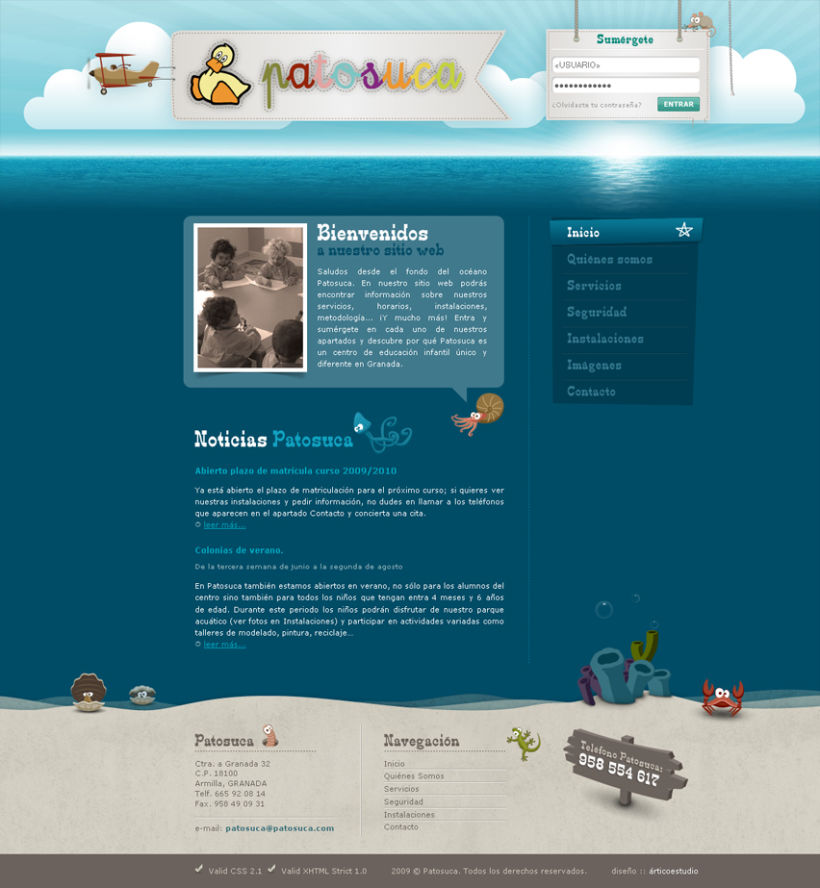 Sitio Web Patosuca 1