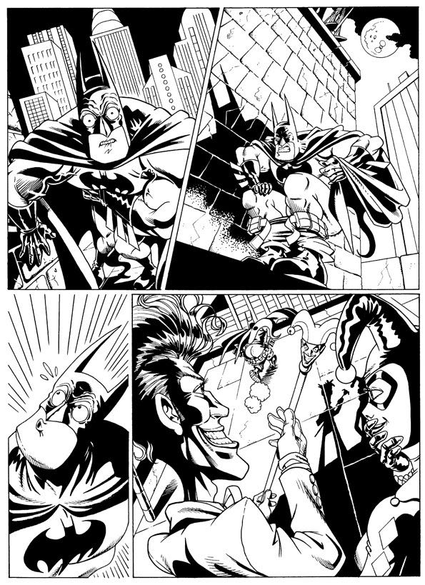 Parodia de Batman pagina 1-2 2