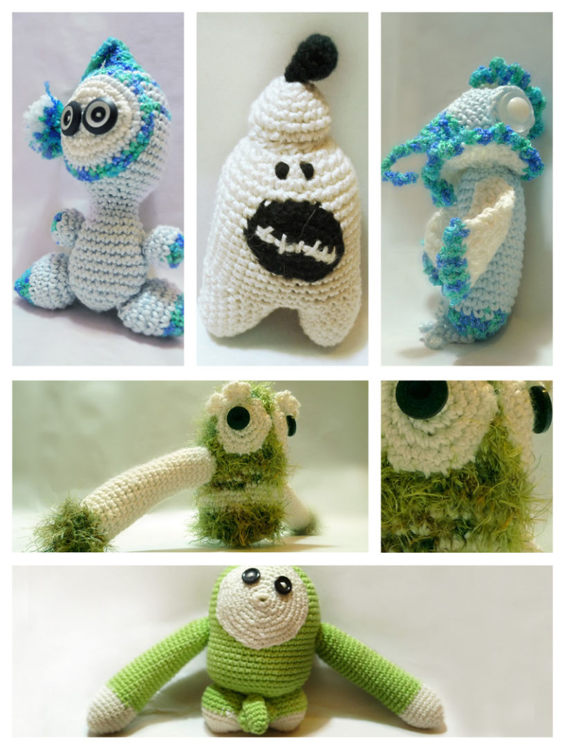 Monstruos (crochet) 1