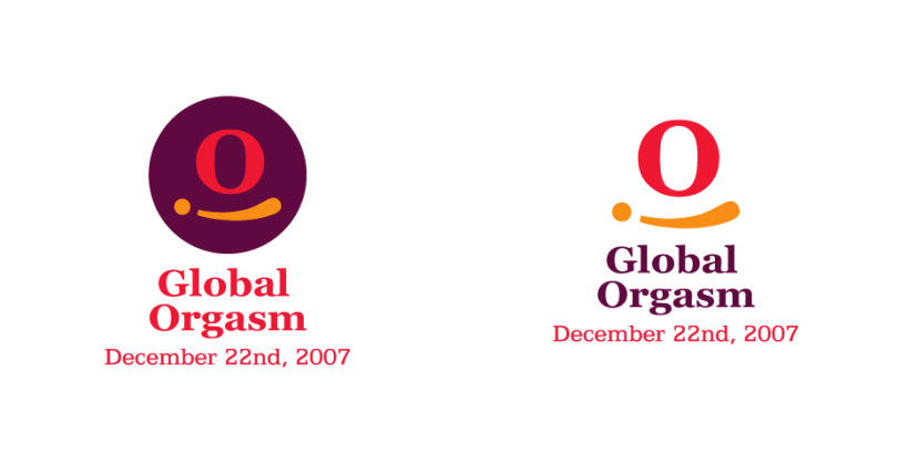 Global Orgasm / logo & web 1