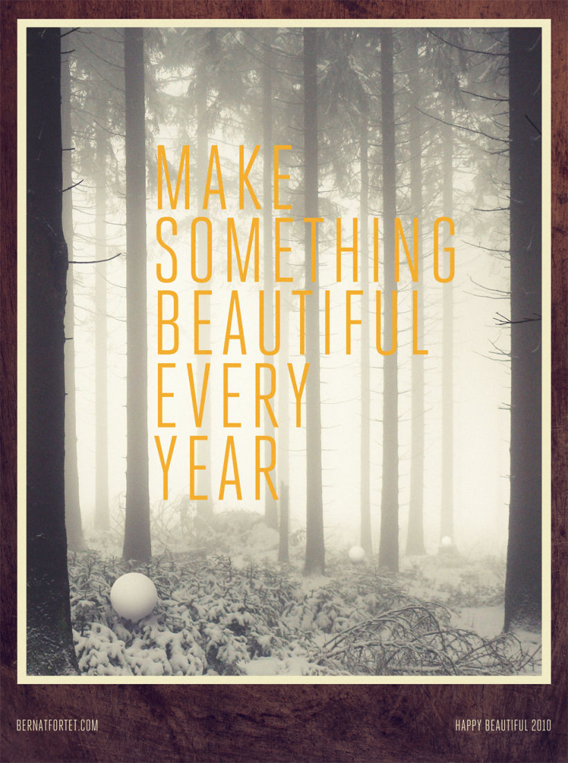 Make Something Beautiful Every Year 2