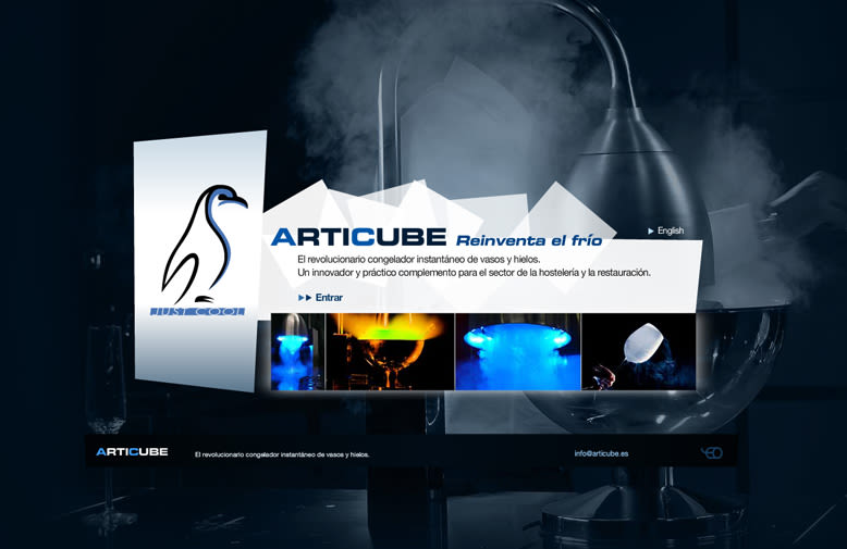 Articube | Sitio web 1