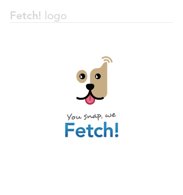 Fetch! Corporate Identity and UI design 1