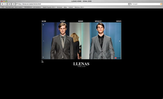 web Llenas, boutique moda.Bcn. 3