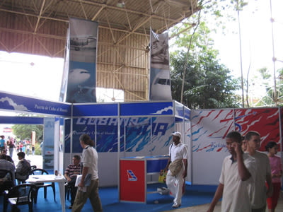 Stand Cubana de Aviación FIHAV 2004 2