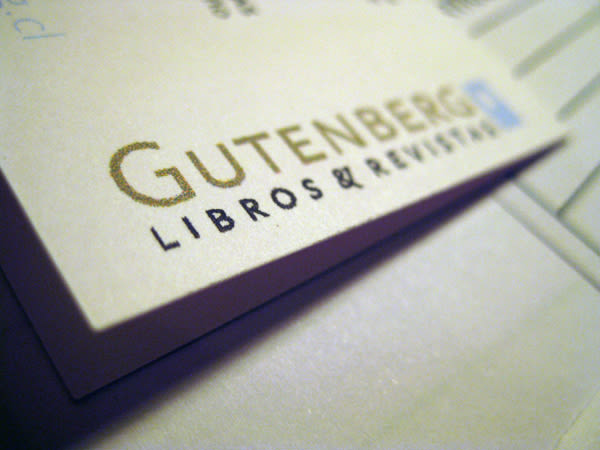 Papelería Gutenberg 12