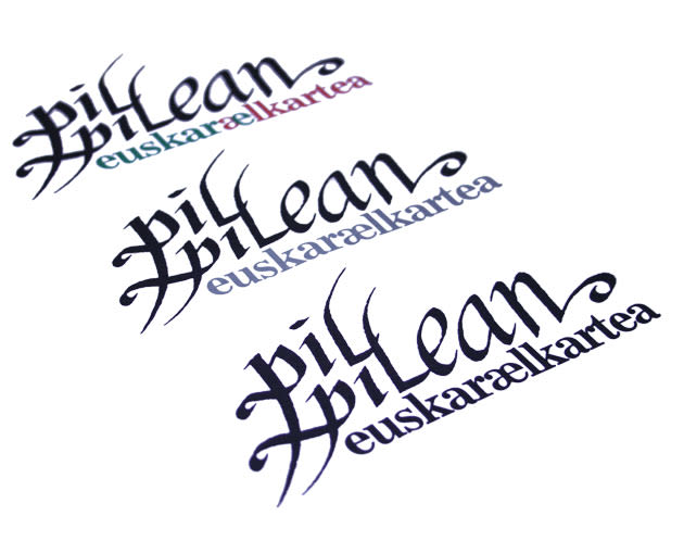 logo y secciones Pil-Pilean (bocetos) 1