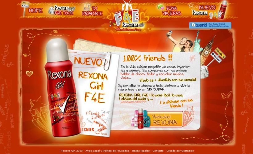 Rexona Friends Forever Tour 1