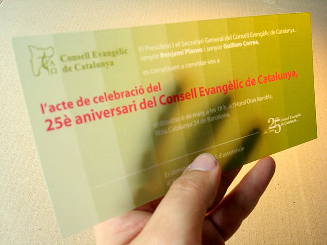 Papelería Global Evento: 25 aniversari CEC 3