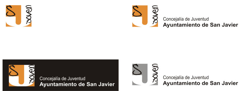Logo para concurso Concejalía de Juventud Ayuntamiento de San Javier (Murcia) 6