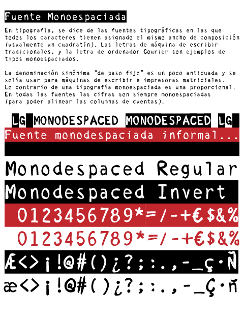 Monodespaced 2
