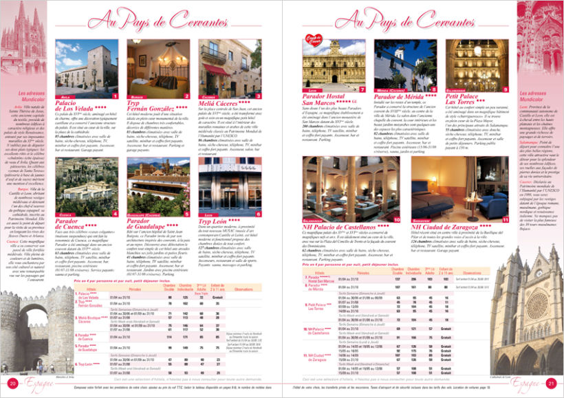 Diseño / maquetación páginas de folletos turísticos 2