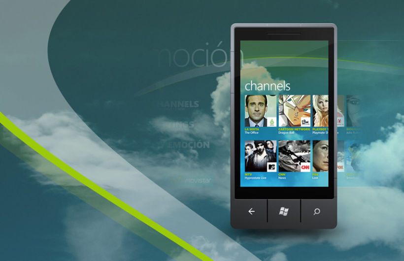 Movistar Emocion Windows Phone 7 6