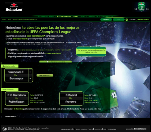 Heineken BackStadium 1