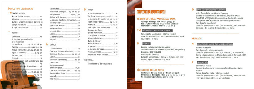 Folleto, catálogo 6