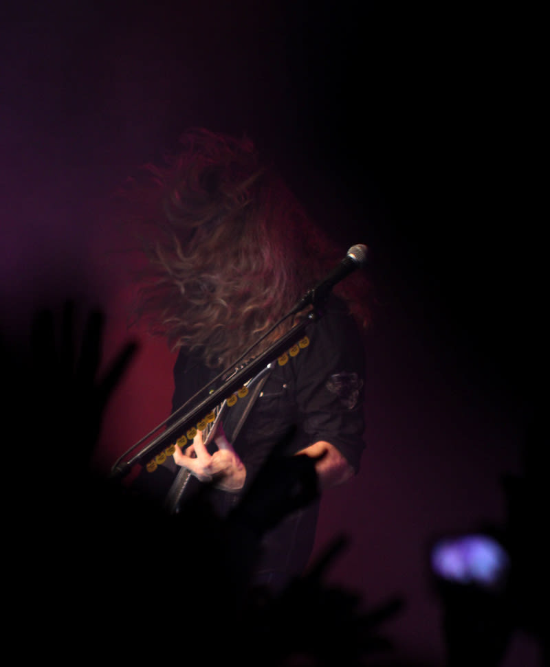 Slayer y Megadeth Madrid 28 de marzo 5