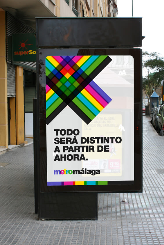 Metro Málaga. Proyecto personal de Marca y Sistema de Identidad. Comunicación y gestión de marca. 4