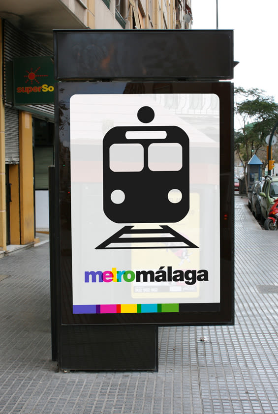 Metro Málaga. Proyecto personal de Marca y Sistema de Identidad. Comunicación y gestión de marca. 5
