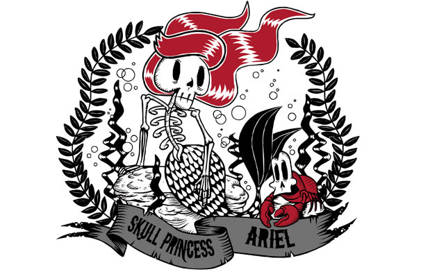 Skull Princess. Ariel. 1