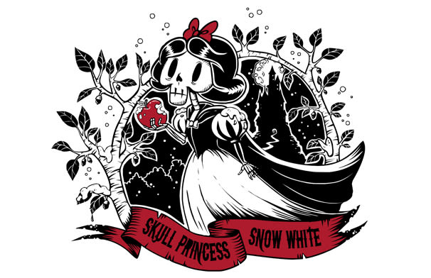 Skull Princess. Snow White. 1