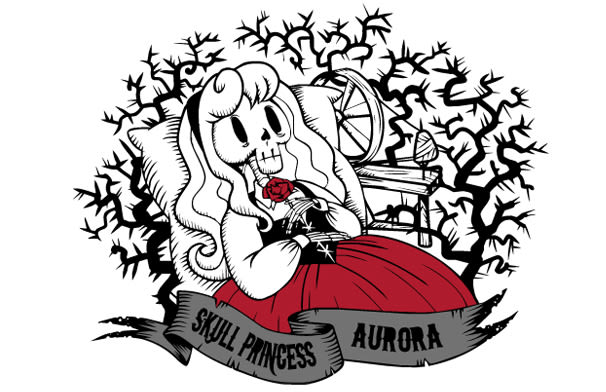 Skull Princess. Aurora. 1