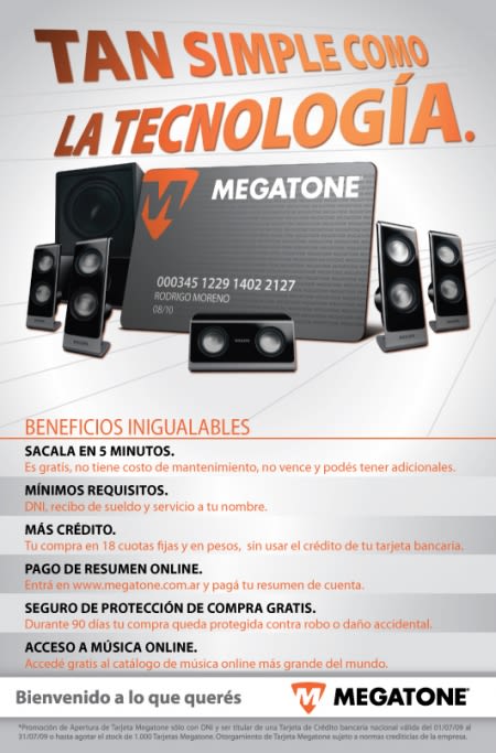 Avisos de campaña para Megatone 2