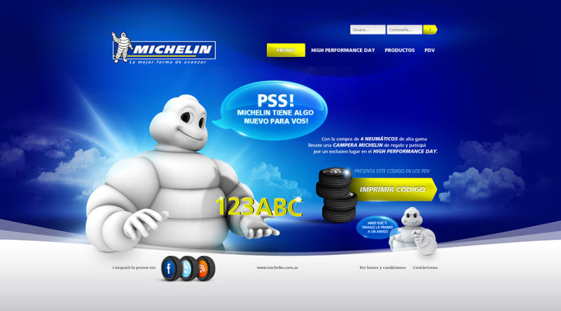 Michelin - Hot Site 2