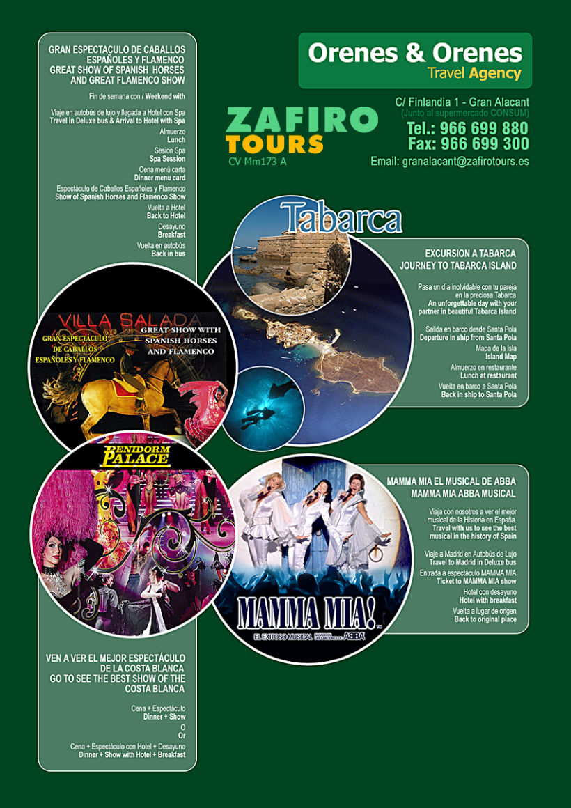 Publicidad Franquicia Zafiro Tours 1